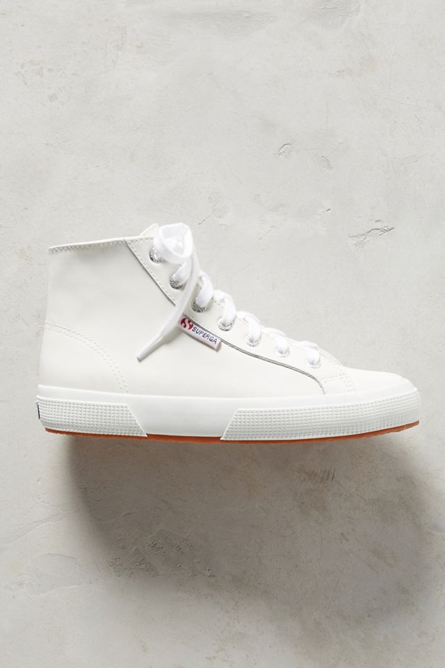 Superga Leather High-Top Sneakers #1