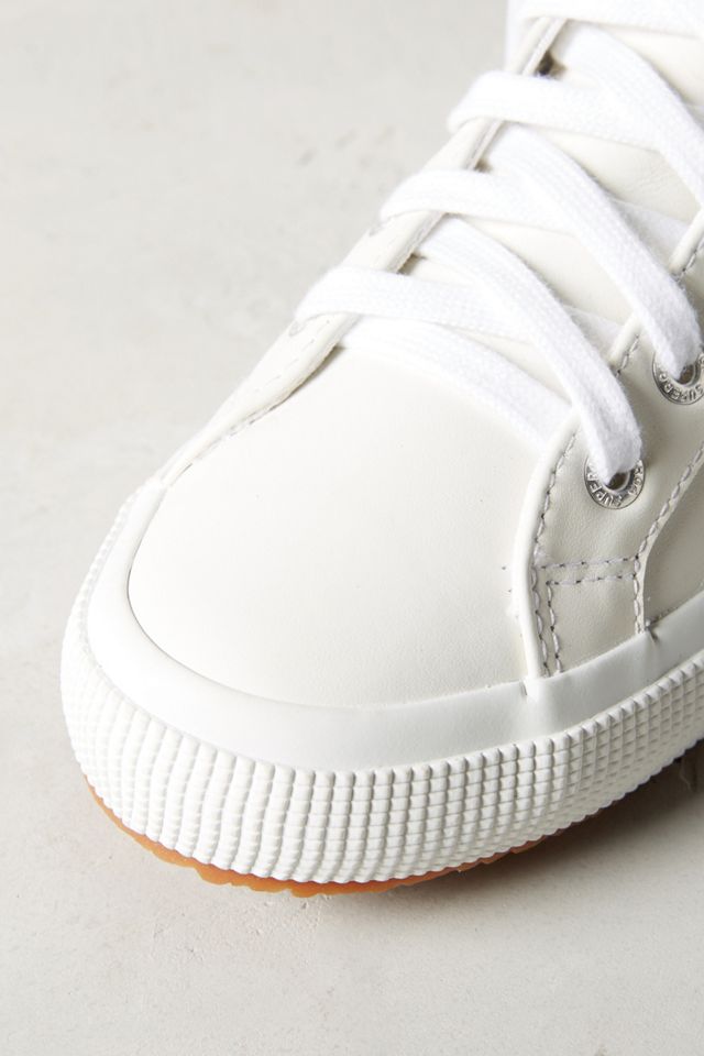 Superga Leather High-Top Sneakers #4