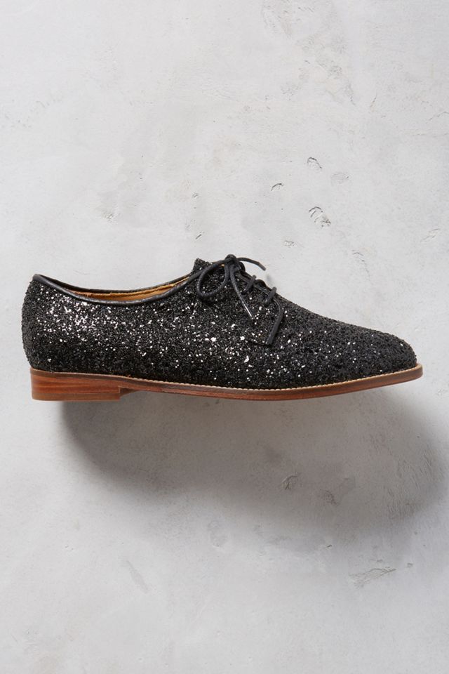 Bobbies La Majorette Glitter Oxfords #1