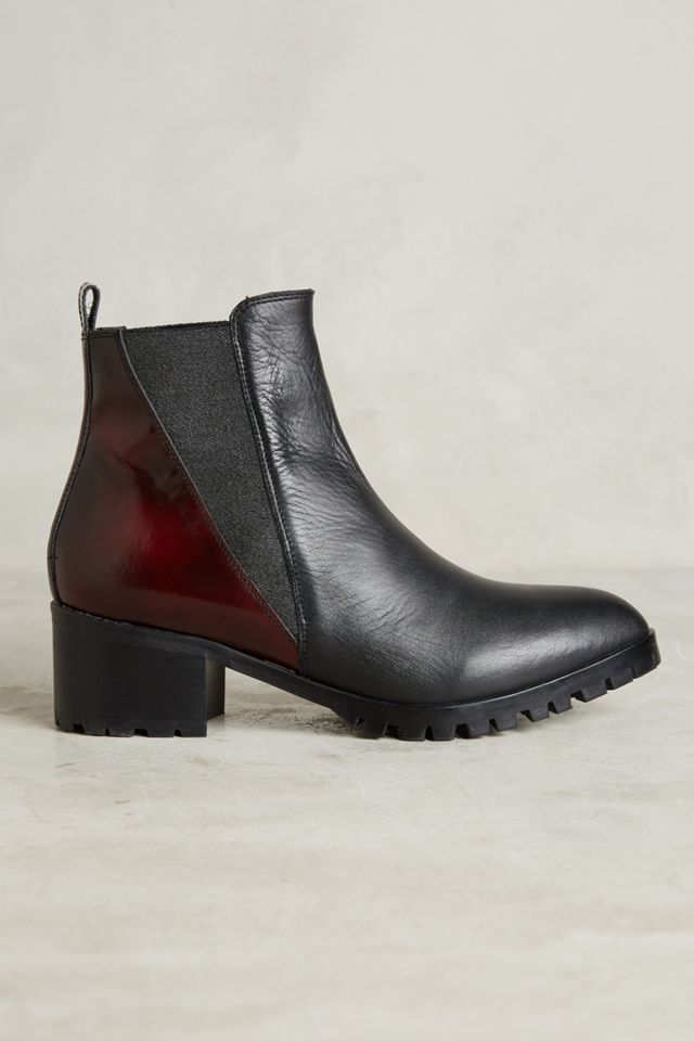 KMB Patent Chelsea Ankle Boots #1