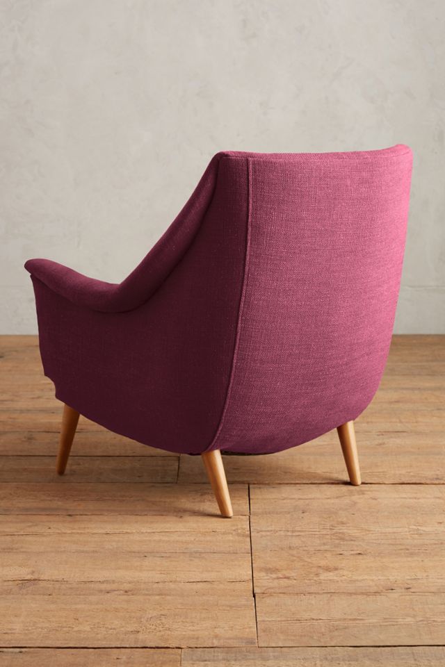 Basketweave Linen Rivona Chair #1