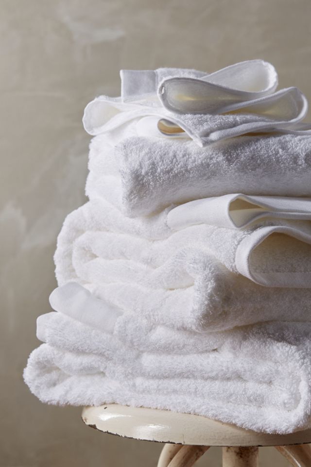 Linen-Bordered Westchester Towel Collection #1