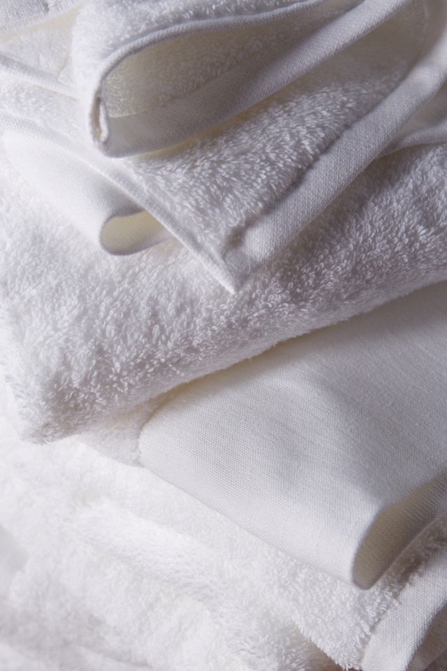 Linen-Bordered Westchester Towel Collection #2