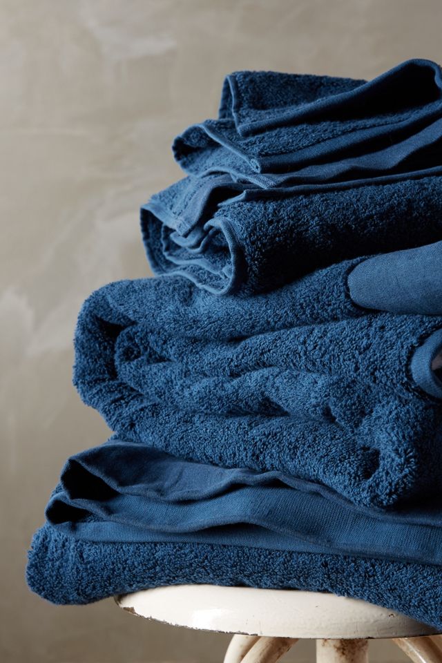 Linen-Bordered Westchester Towel Collection #1