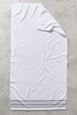 Kassatex Herringbone-Bordered Turkish Cotton Towel Collection