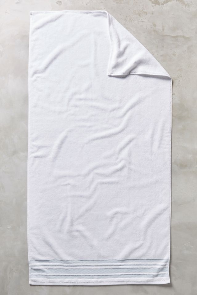 Kassatex Herringbone-Bordered Turkish Cotton Towel Collection