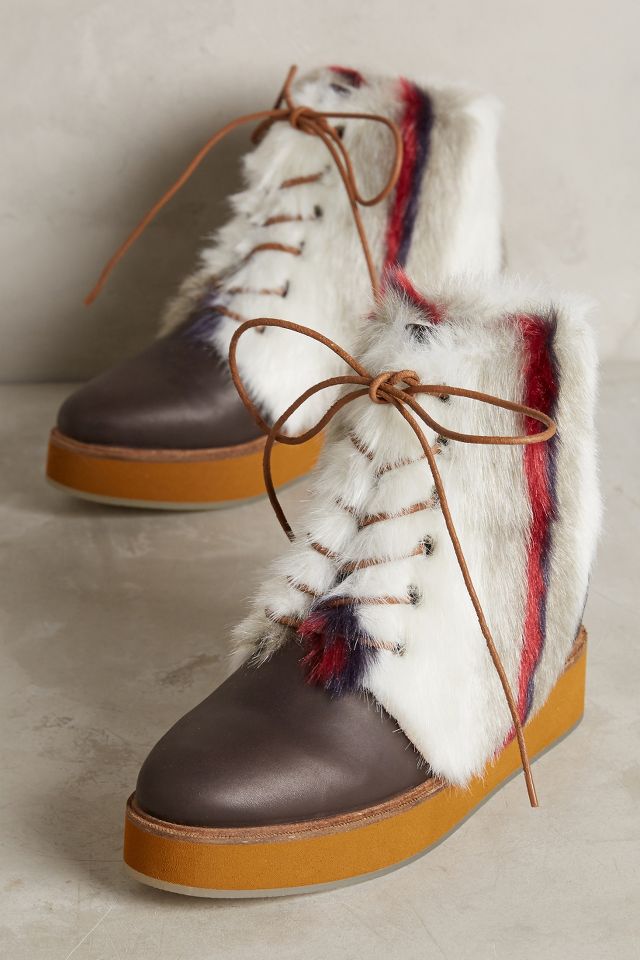 Australia Luxe Collective Bundaburg Faux Fur Boots Anthropologie