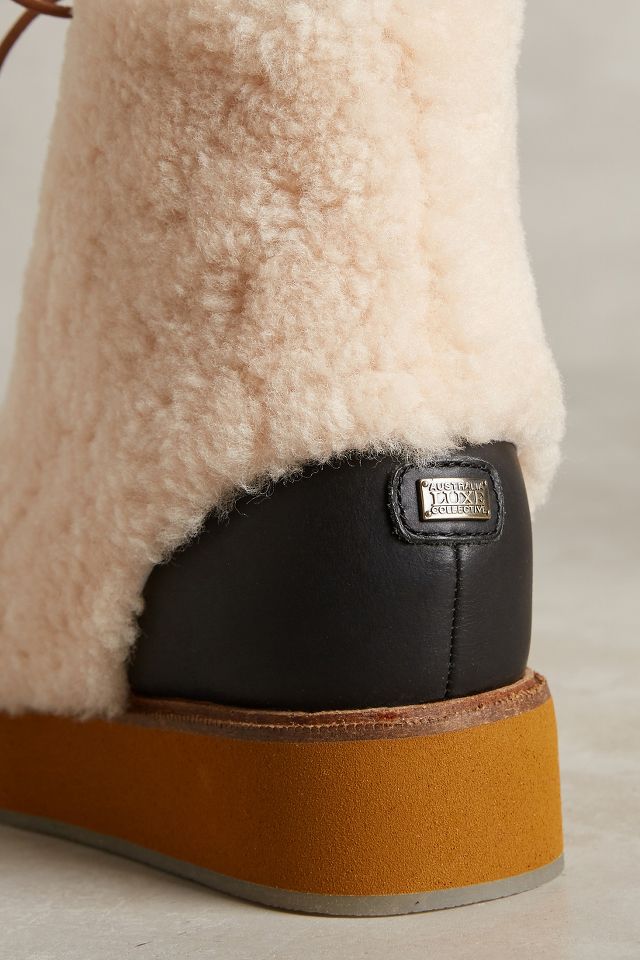 Australia Luxe Collective Bundaburg Shearling Boots Anthropologie