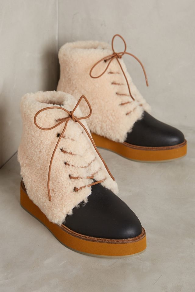 Australia Luxe Collective Bundaburg Shearling Boots Anthropologie