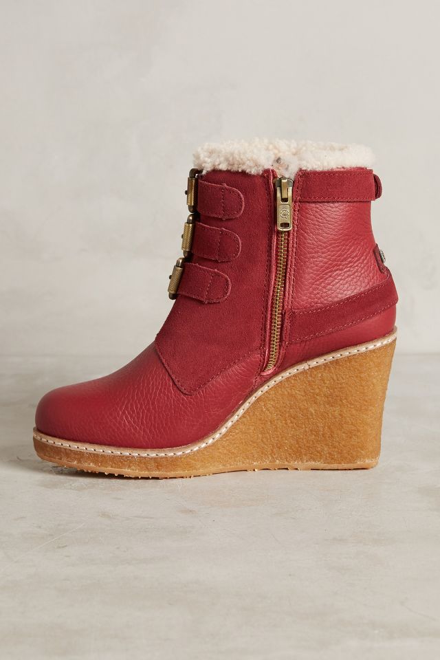 Alasdair best sale wedge bootie