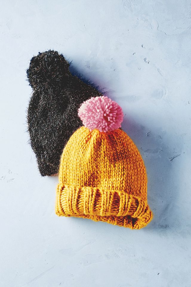 Tinselknit Pom Beanie #2