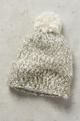 Tinselknit Pom Beanie