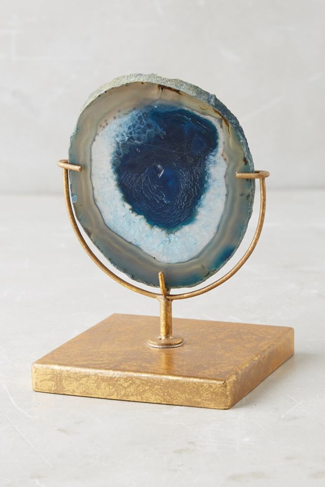 Sliced Agate Stand #1
