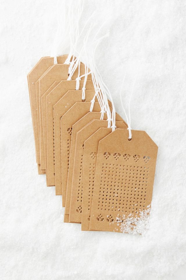 Embroidery Pattern Gift Tags #1