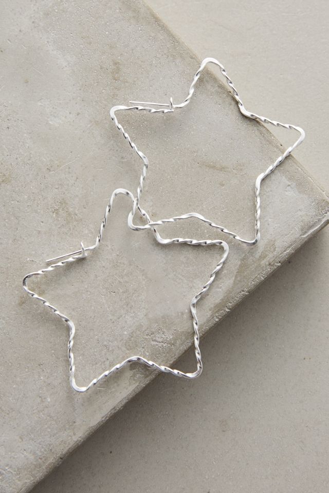 Stellar Hoops Anthropologie