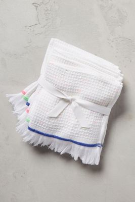 Neon-Flecked Dishcloth Set