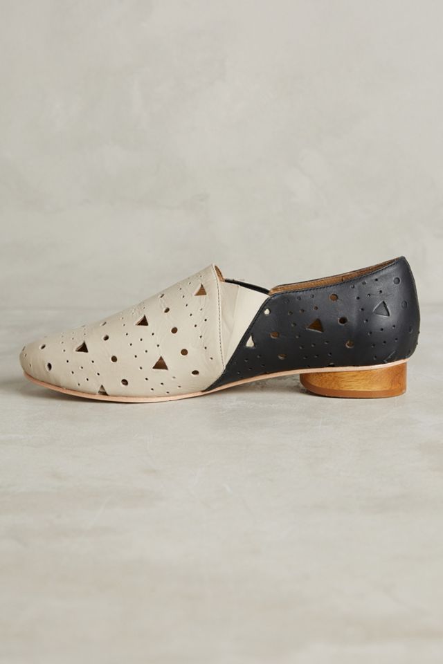 Nina Payne Marlowe Perforated Loafers #2