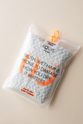 AQUIS Rapid Dry Lisse Hair Towel