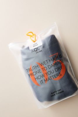 AQUIS Rapid Dry Lisse Hair Towel
