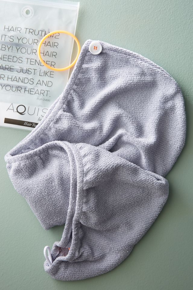 AQUIS Rapid Dry Lisse Hair Towel #1