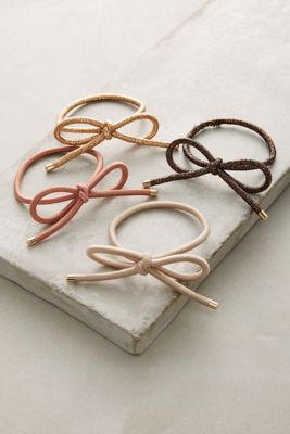 Bow Hair Tie Set