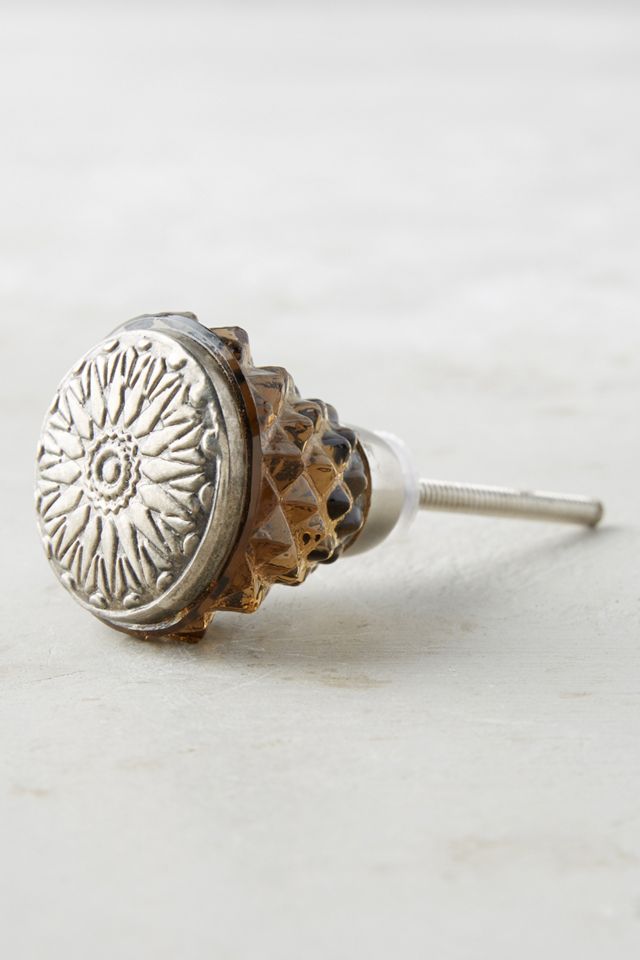 Imprinted Medallion Knob #1