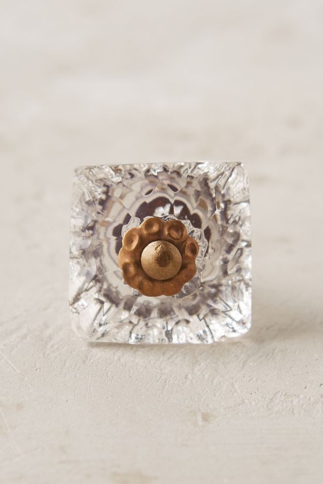 Faceted Cube Knob #1