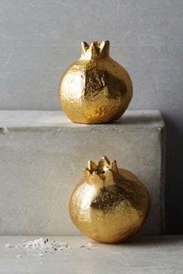 Pomegranate Salt & Pepper Shakers