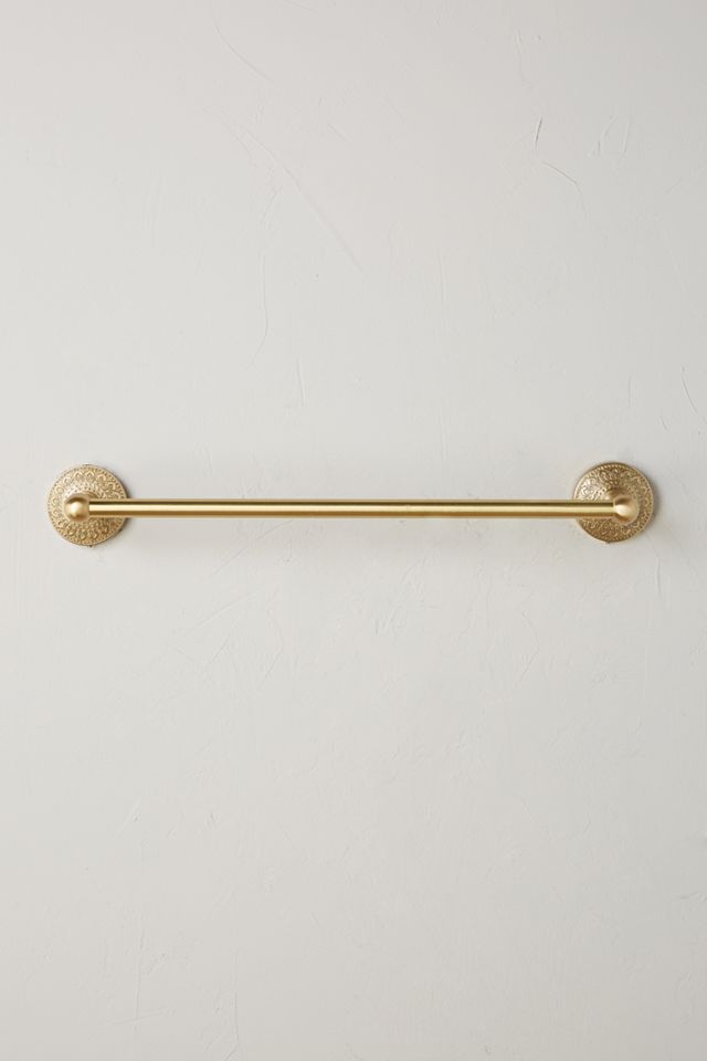 anthropologie hand towel holder