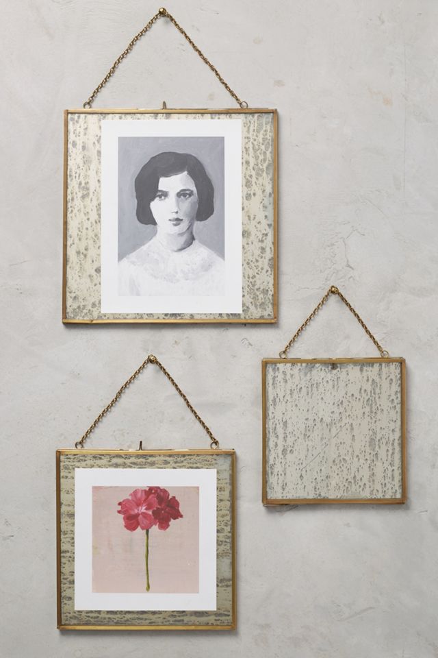 Brass Hanging Picture Frame #3