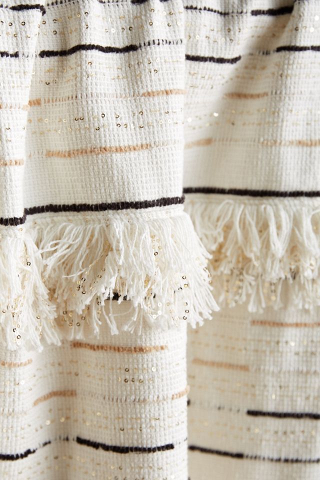 Textured Indira Throw | AnthroHome