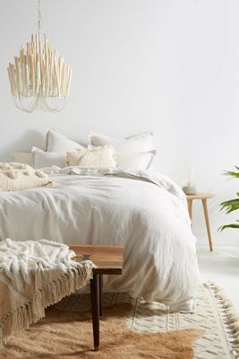 Relaxed Linen-Cotton Duvet Cover