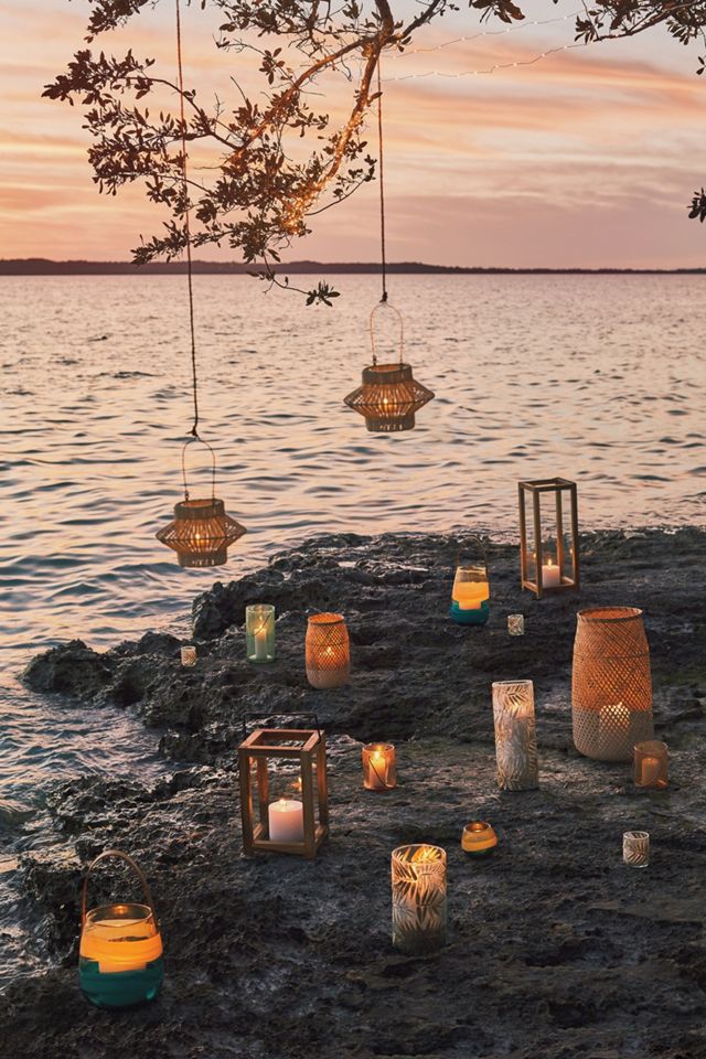 Bubble Glass Lantern #3