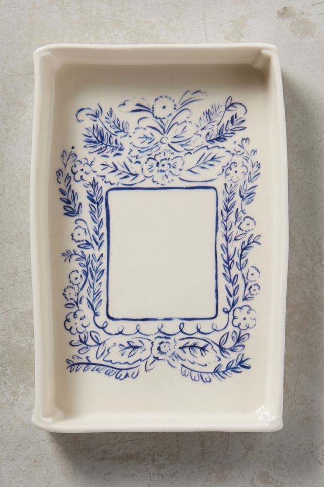 Indigo Illustration Trinket Dish #3