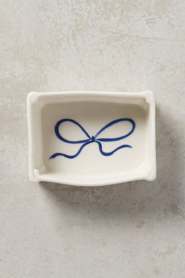 Indigo Illustration Trinket Dish #7