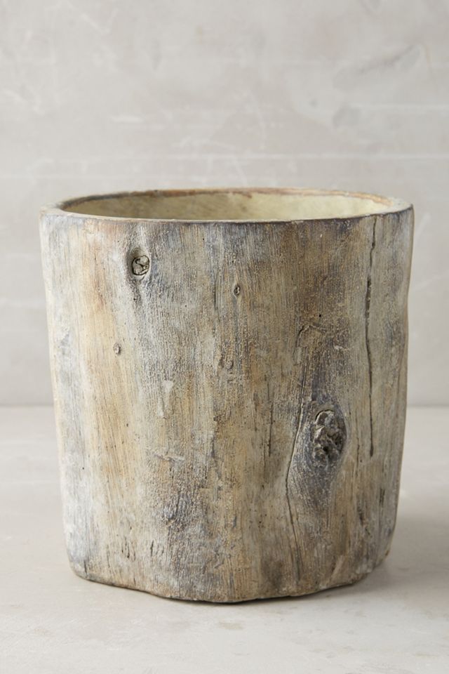 Tree Trunk Planter #2