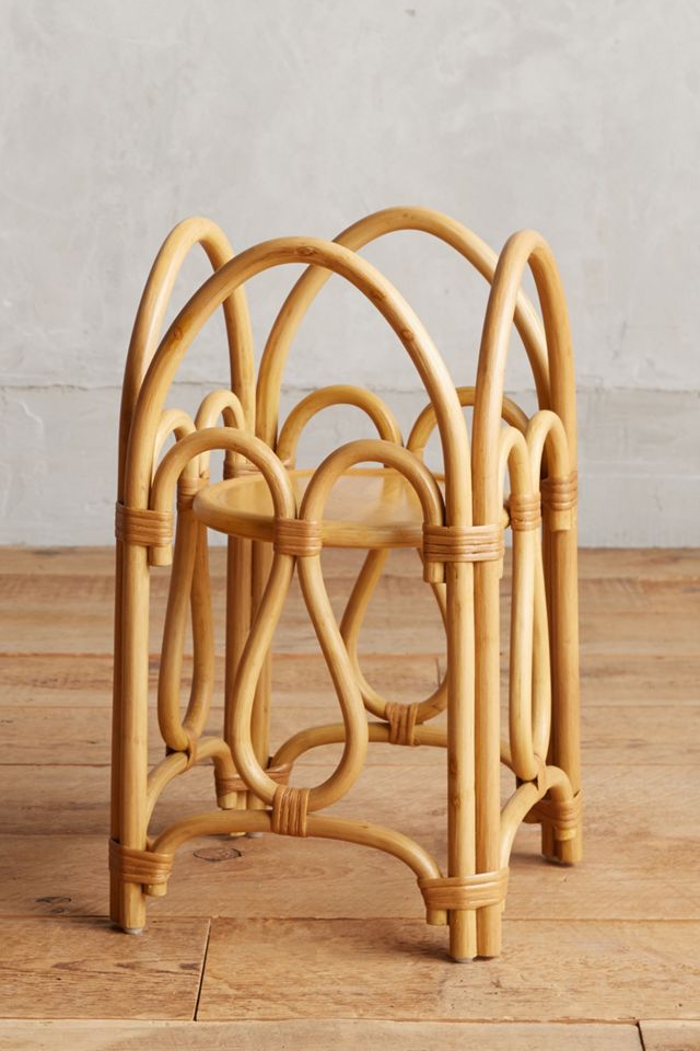 Rattan Plant Stand #1