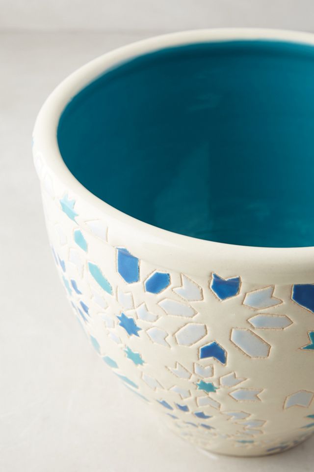 Larent Tiled Pot #2