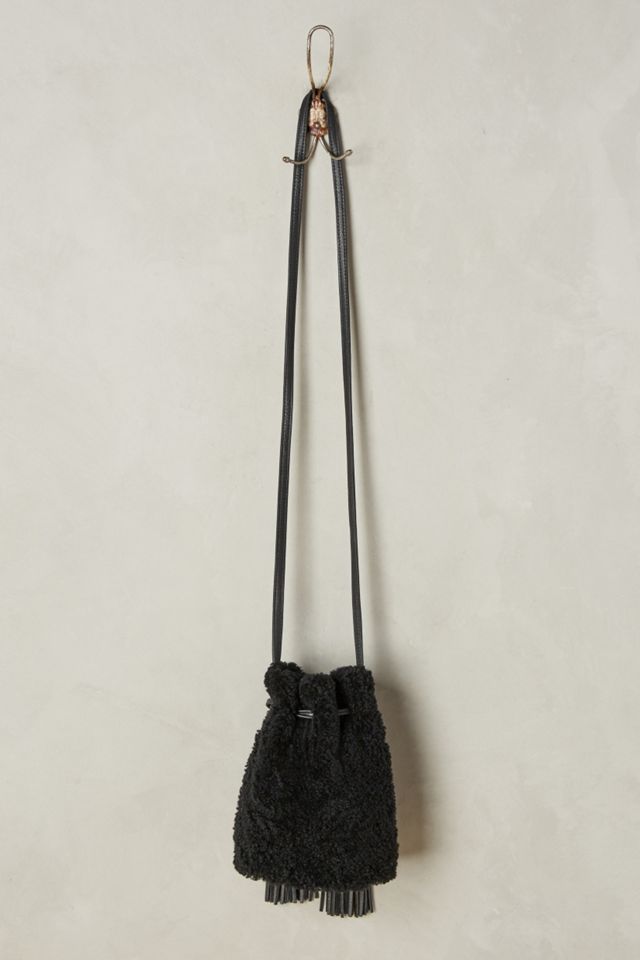 Shearling Bucket Bag #1