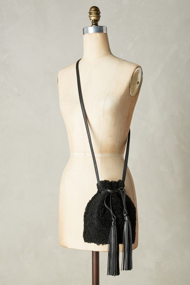 Shearling Bucket Bag #3