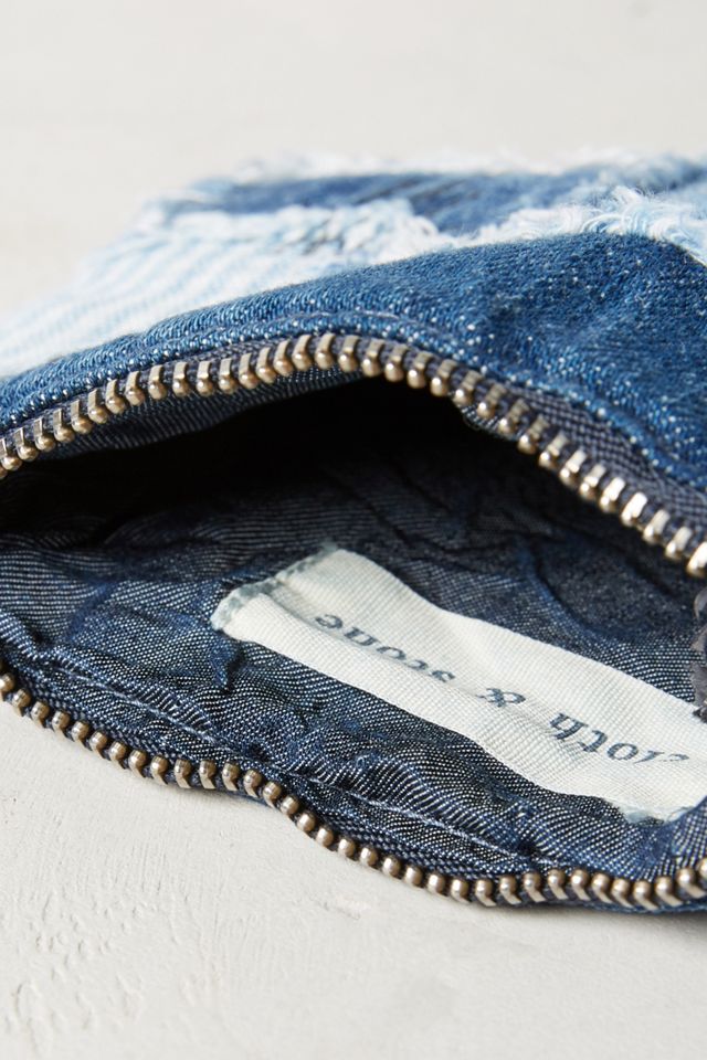 Petite Patchwork Denim Pouch #2