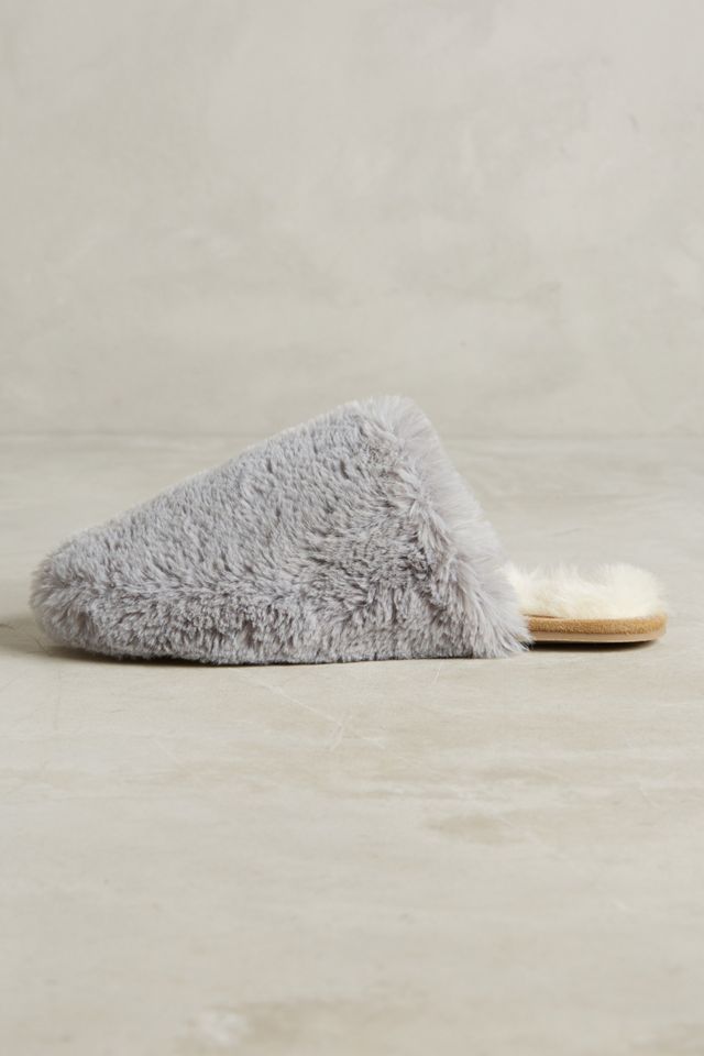 Faux-Fur Slippers #1