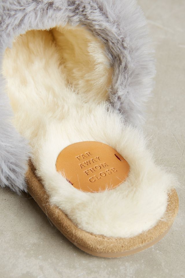 Faux-Fur Slippers #4