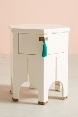 Tasseled Archway Side Table