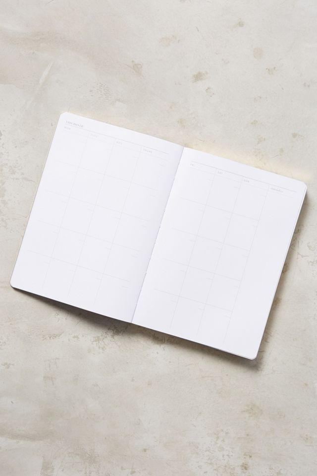 Week By Week Agenda #1