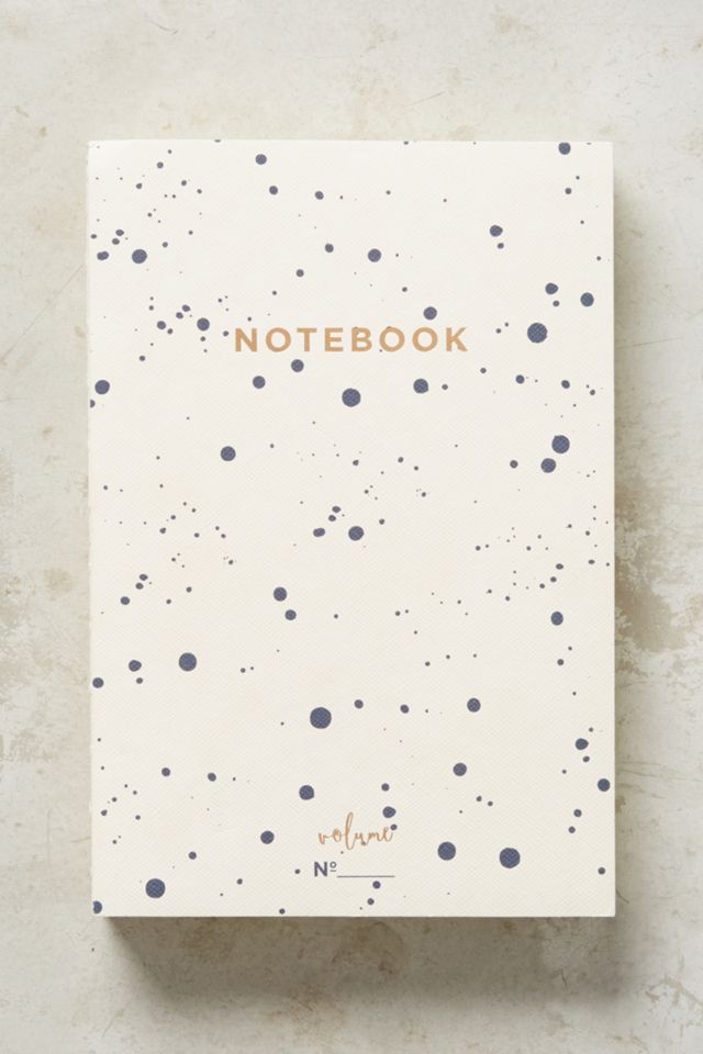 Splattered Notebook