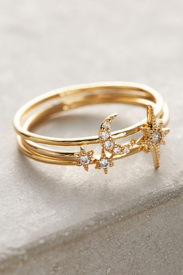 Celestial Stacking Rings #1