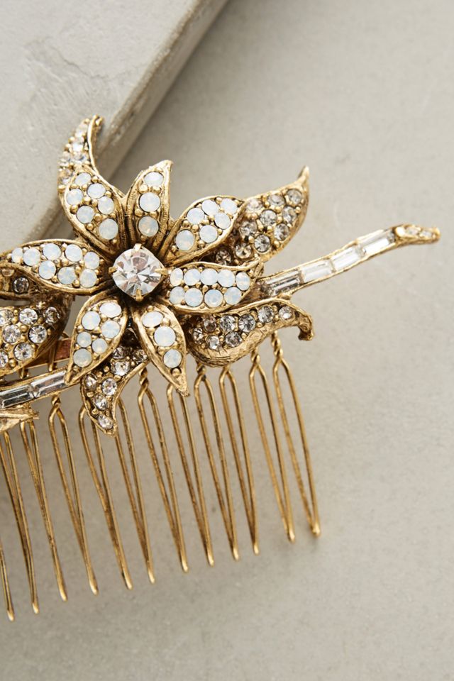 Flower Garden Comb | Anthropologie display picture 2