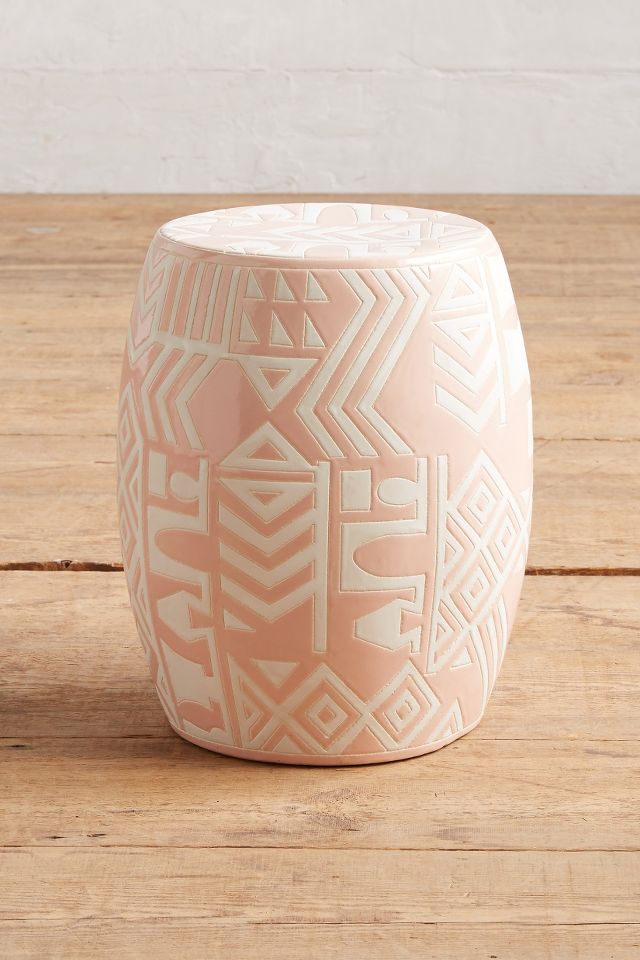 Anthropologie deals ceramic stool