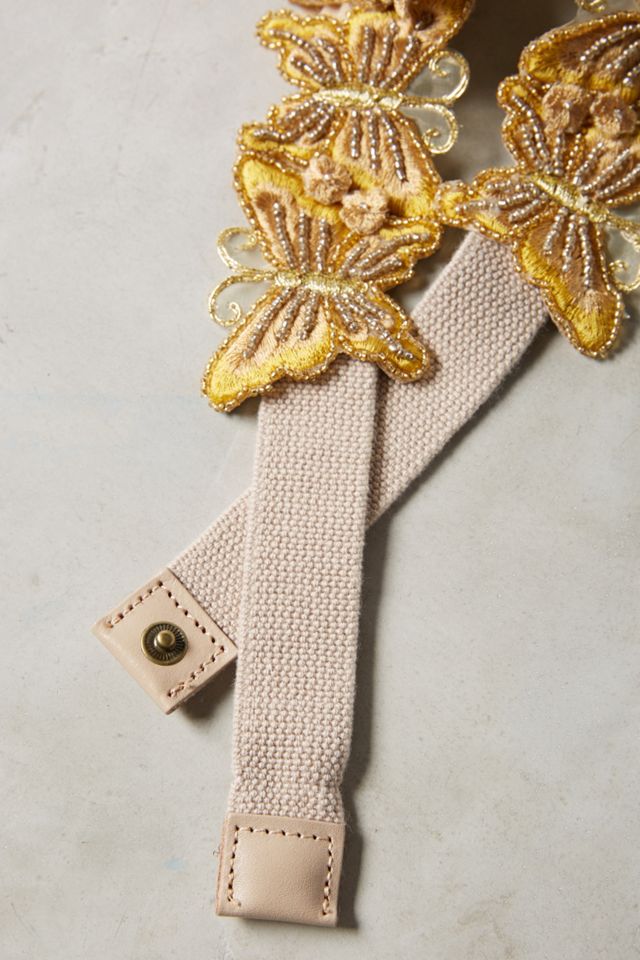 Butterfly Beaded Belt #1